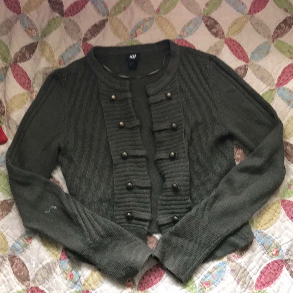 Military Cardigan ASO Lydia Martin
